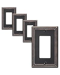 TREEWELL 4-Pack Decorator Outlet Cover