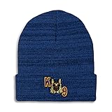 Beanies for Men K-9 Unit Embroidery Police Officer