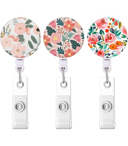 2 Pack ID Badge Titulaire avec Retractable Badge Togo
