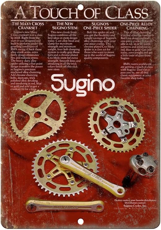 sugino bmx cranks