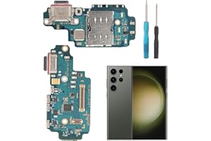 YHXMARSCAN Charging Port Replacement for Samsung Galaxy S23 Ultra S918U USB Dock Connector Flex Cable Replacement for Samsung Galaxy S23 Ultra S918U with Screwdrivers