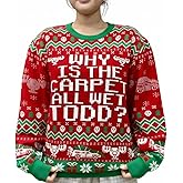 InterStellux Ugly Christmas Sweater - Ugly Knitted Sweaters - Gifts for Christmas