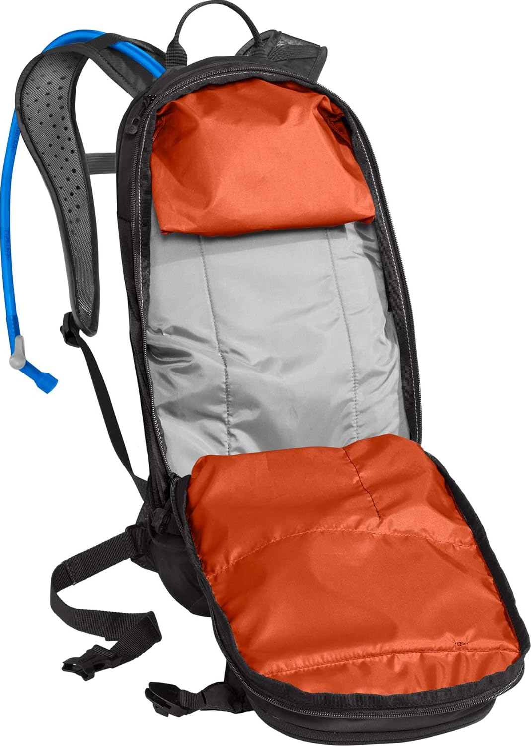 M.U.L.E. Mountain Biking Hydration Pack - Easy Refilling Hydration Backpack - Magnetic Tube Trap - 100 oz., Black : Clothing
