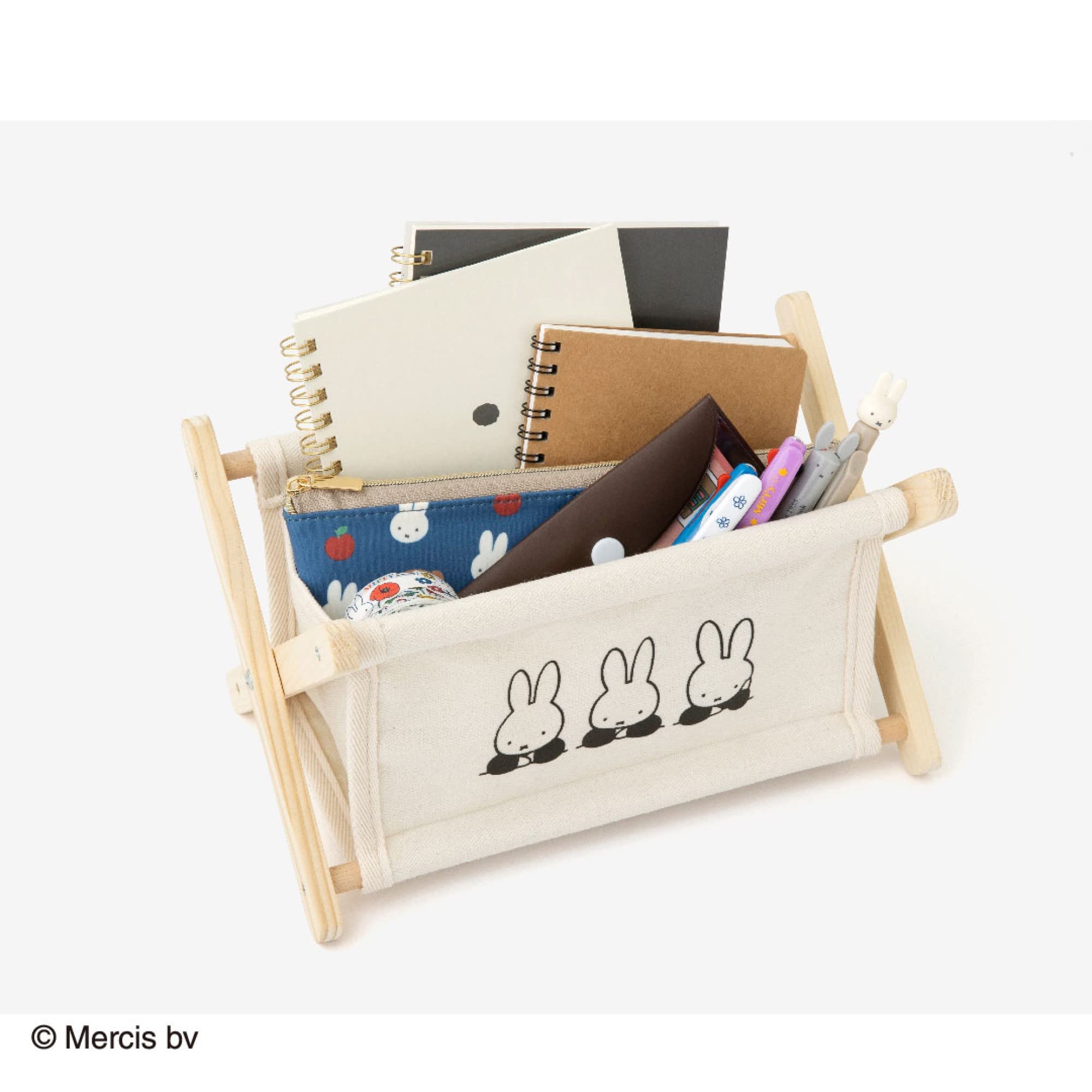 miffy 収納ラックBOOK:9/27発売【ムック本付録】ミッフィーのおしゃれな木製収納ラック
