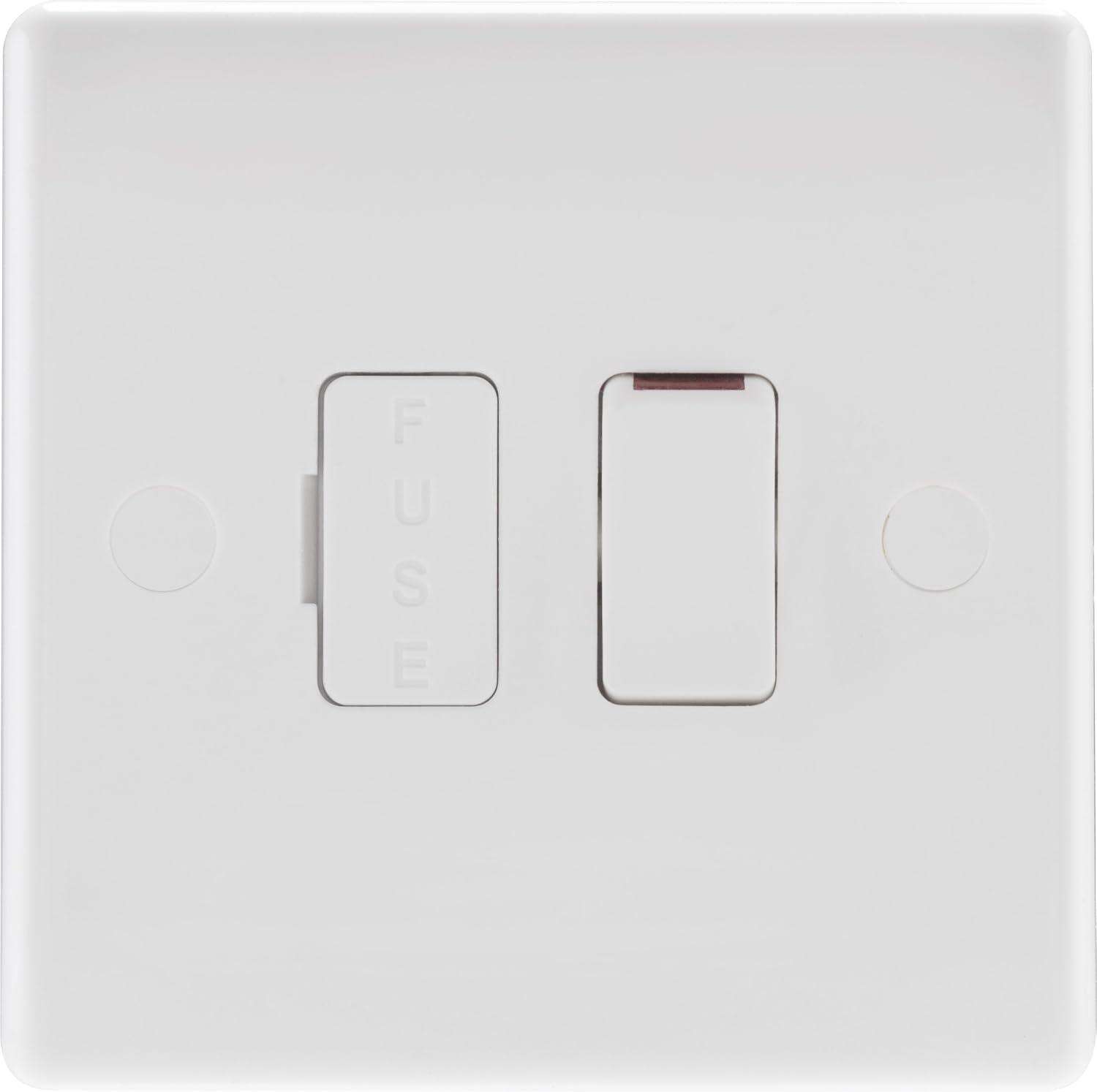 BG Electrical Switched Fused Connection Unit, Fused Spur Switch, Round Edge, Nexus 800 Series, White Moulded, 13A, 850 - Image 3