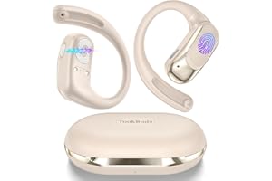 AI Translation Earbuds Real Time, 145 Languages & Accents, Open-Ear Translator Headphones, No Subscription, Privacy Control, 