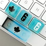 Gaming Keycaps Rainbow Six Black ice Resin Keycaps