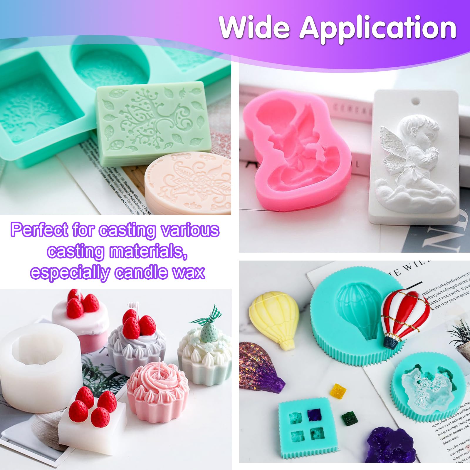 STARTSO WORLD Silicone Mold Making Kit, 20A Platinum Silicone Rubber, 38OZ, Food Safe, Ideal for Casting Resin Molds/Silicone Molds 1:1 by Volume