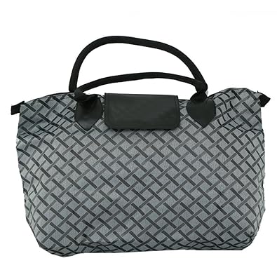 Kuber Industries Waterproof Foldable Shopping Handbag, Travel Bag (Color & Print May Vary as per Availability)