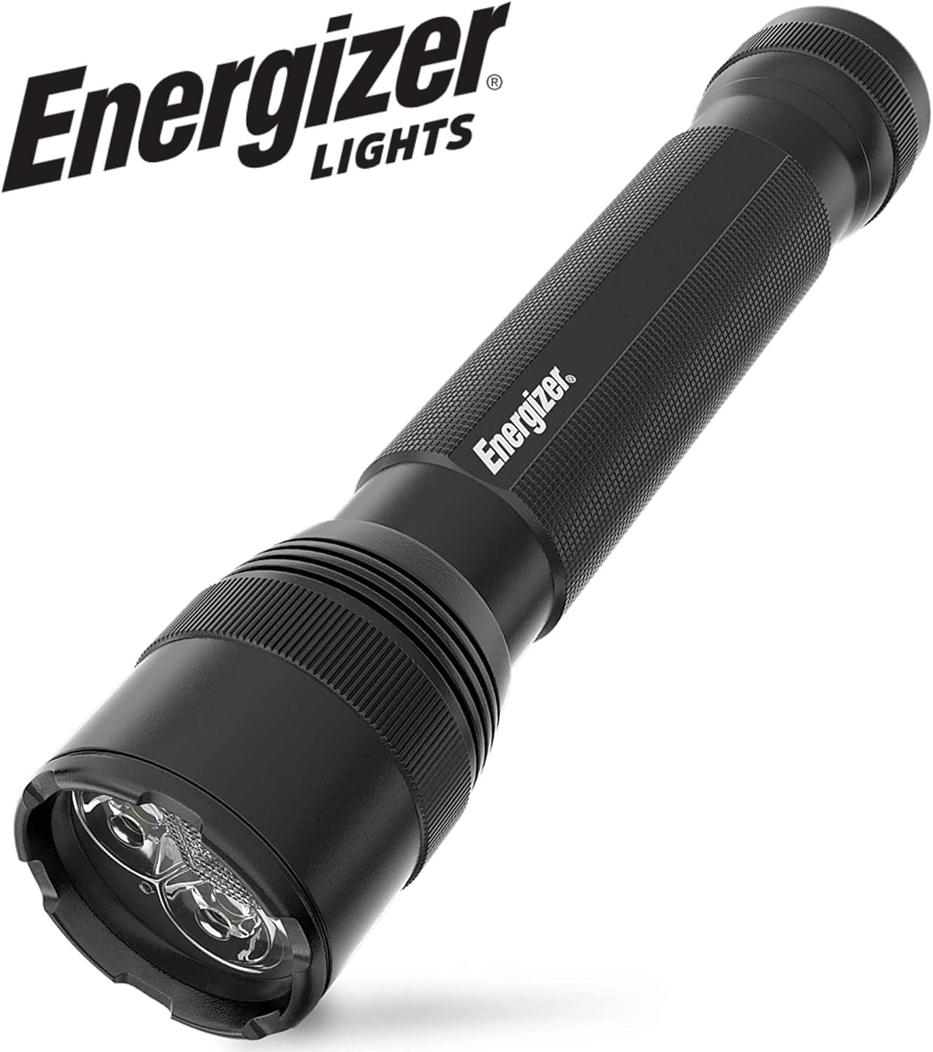 Energizer LED Flashlights, 1000 High Lumens, Water Resistant, Aircraft Grade Metal Tactical Flashlight, USB Rechargeable or AA Battery Option (Batteries Included)