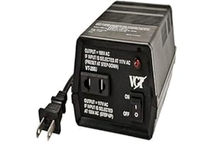 Simran SM200J Japan to USA 200W 100-volt/120-volt Step Up Down Voltage Transformer