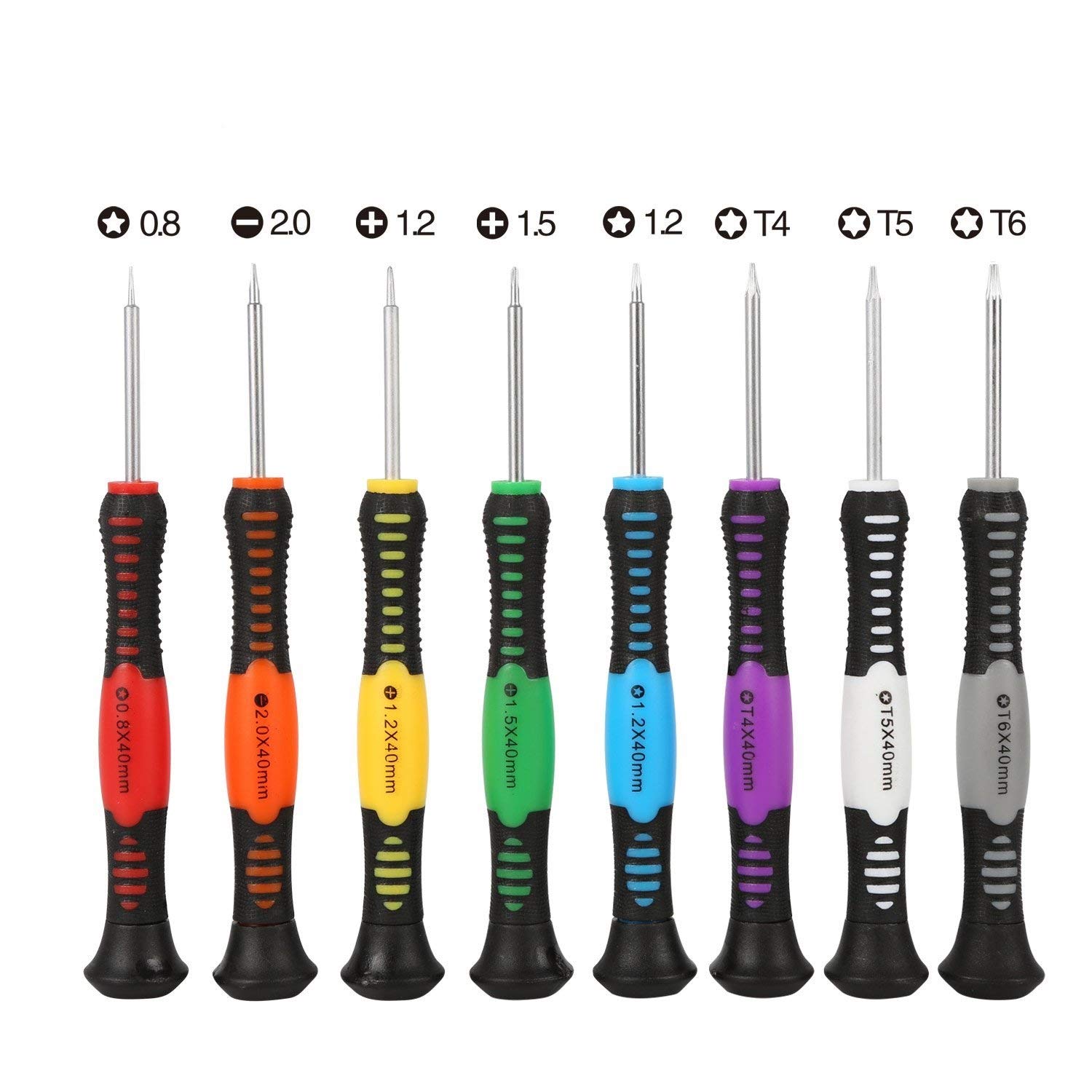 Kaisi 16-Piece Precision Screwdriver Set Repair Tool Kit for iPad, iPhone & Other Devices (Kaisi 16 Piece)