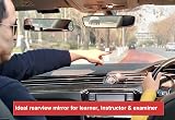 Kitbest Rear View Mirror Driving Test with 2 Blind Spot Mirrors view 2