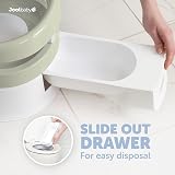 Jool Baby Potty Chair Toddler Training Chair Sage Splash Guard Back Support view 4