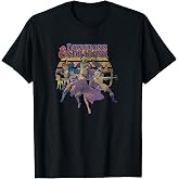 Dungeons &amp; Dragons Retro Characters Action Pose T-Shirt