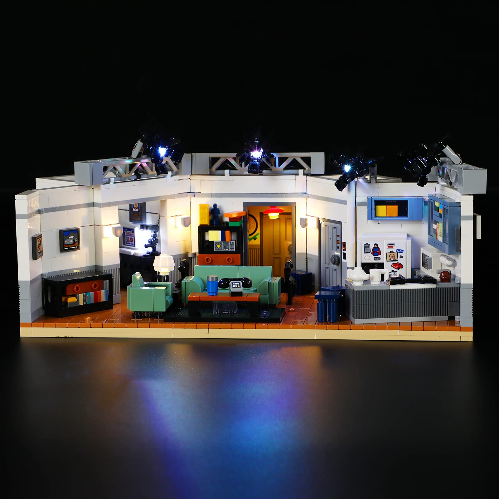 BRIKSMAX Led Lighting Kit for LEGO Ideas Seinfeld (Remote-Control Version)- Compatible with Lego 21328 Building Blocks Model- Not Include the Lego Set