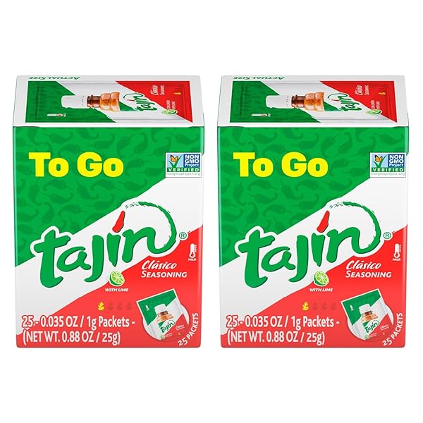 TAJIN CLÁSICO CHILE LIME SEASONING TO-GO PACKETS (PACK...