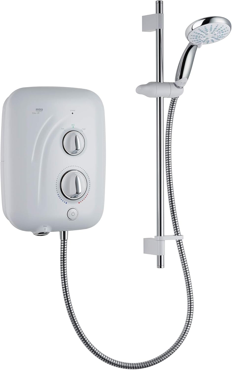 Mira Showers 1.1941.001 Elite SE Pumped Electric Shower 9.8kW White