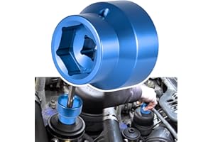 Fuel Filter/Oil Filter Socket 24mm / 36mm Reversible Fuel Filter Cap Remover and Installer Assistant for 2003-2010 6.0L / 6.4