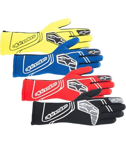 Amazon.com: Alpinestars Tech-1 ZX V4 Gloves FIA8856-2018/SFI