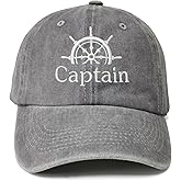 Enodtter Captain First Mate Crew Hats for Men and Women