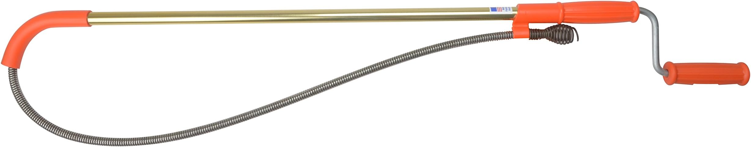 General Pipe Cleaners I-T6FL-DH Teletube Closet Auger (Toilet) 6ft, 1 Inch