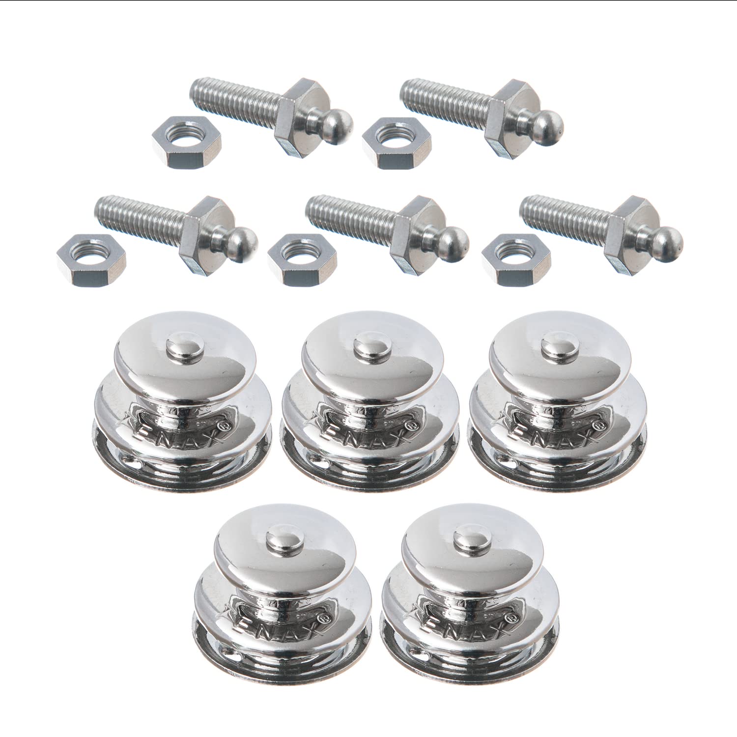 New Marine TENAX Upper Parts Large + M5 x 16 mm Threaded Screws Pack of 5