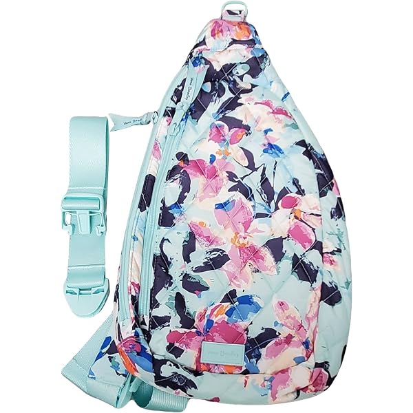 Vera Bradley fashion backpack and zip ID & lanyard Marian Floral set Amazon.com: Vera Bradley Essential Sling Backpack Marian  main image 4
