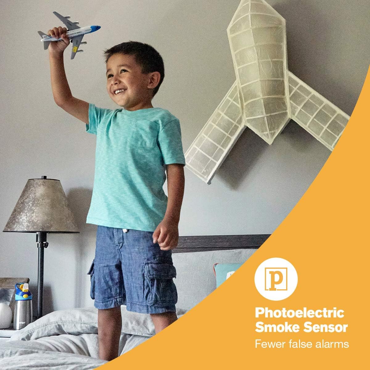 First Alert Smoke Detector Alarm | Battery Powered with Wireless Interconnect | 2-Pack, SA511CN2-3ST - Smoke Detectors - 