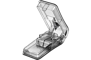 FULLIVE Pill Cutter for Small Pills, Tablet Splitter with Blade Guard, Safety Medicine Slicer, Medication Vitamin Divider Cutting Drugs