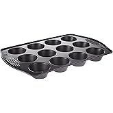 Wilton Perfect Results Premium Non-Stick Bakeware Muffin Pan, for Great Muffins and So Much More, 12 Cavities