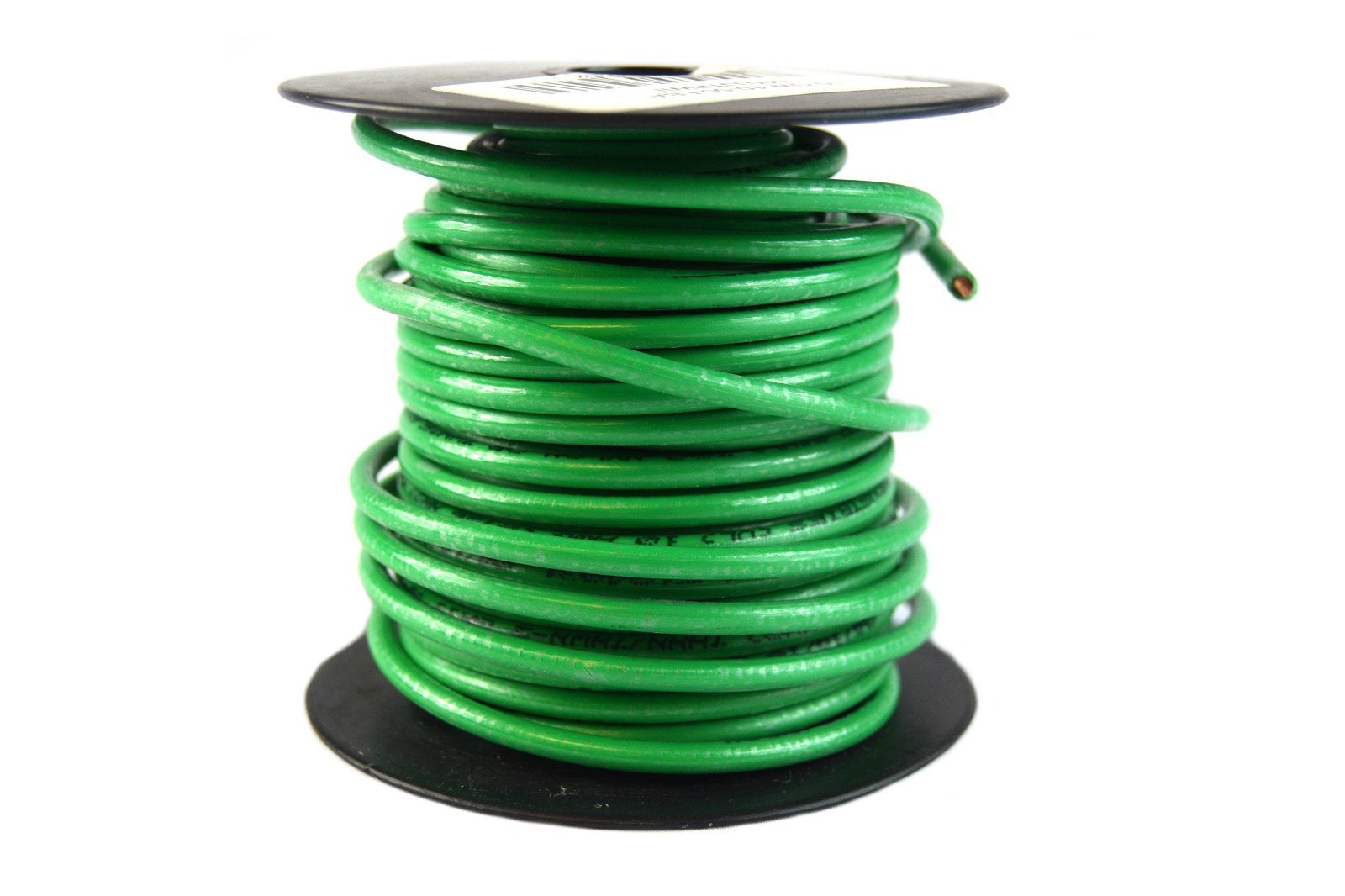 10 gauge AWG Green Ground Wire 50 ft Solid Copper UL Listed CABLE