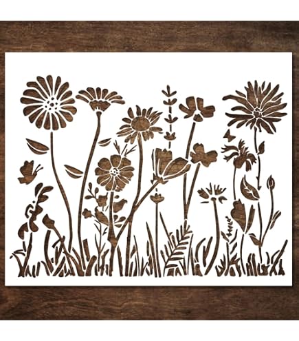 thumbnail image 2 of Window Snow Spray Stencils Reusable Mountain Tree Wall Stencil - Mylar Template For Spray Painting On Wood, Walls, Canvas, Furniture & DIY Crafts Mylar Craft Stencil For Wood 2 of 9
