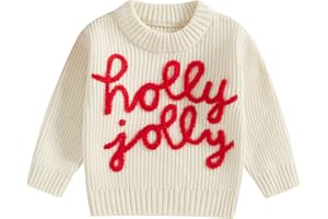 ADOBABIRL Baby Halloween Sweater Pumpkin Print Long Sleeve Crewneck Embroidery Knit Sweatshirt Toddler Fall Winter Pullover