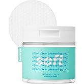 LAUNDRYOU Clean Face Cleansing Pad Soft - Vegan Dual-Sided Natural Pads for Double Cleansing and Exfoliate - Powerful Hypoall
