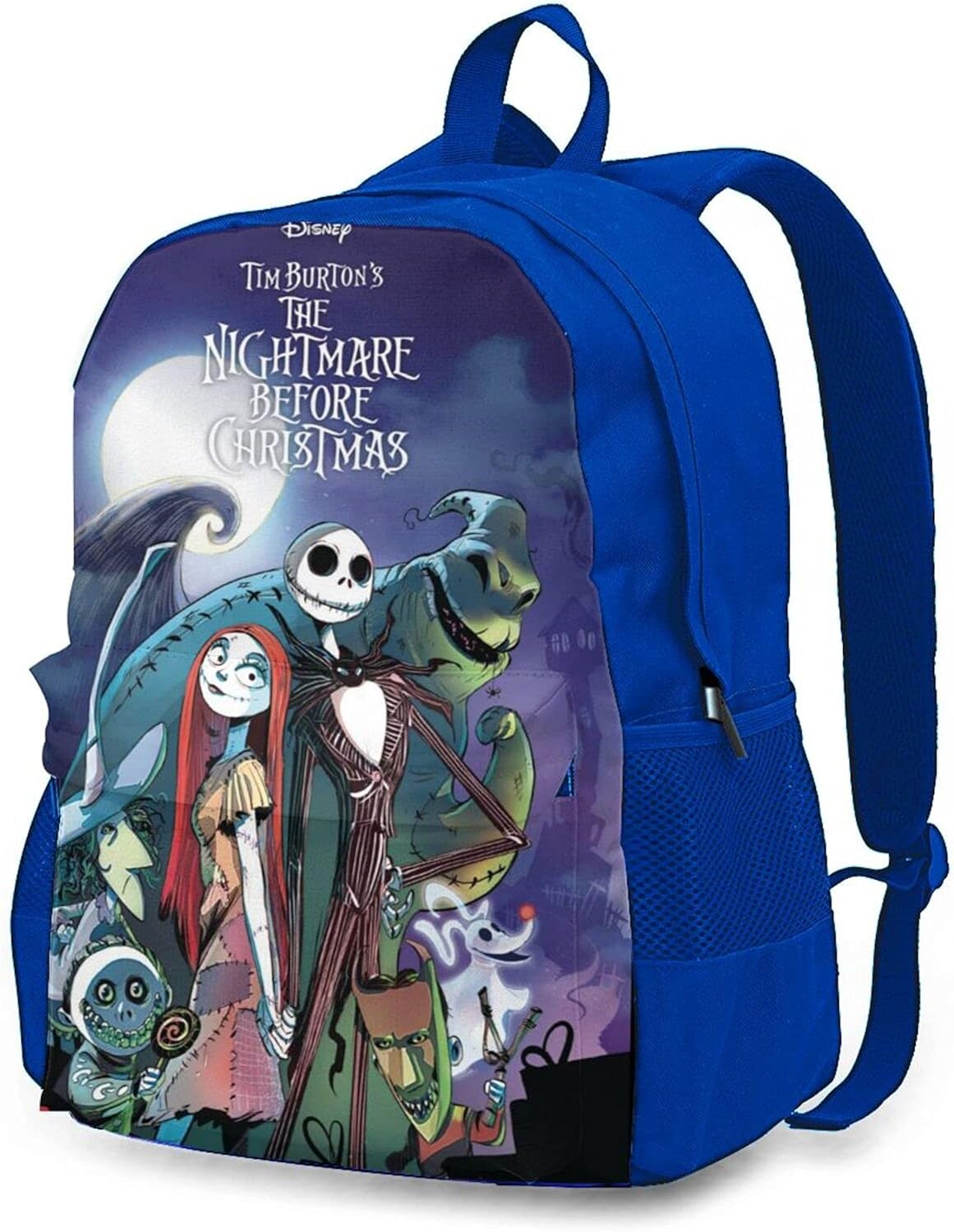 Sac L Etrange Noel De Monsieur Jack Sac à dos léger multifonction pour ordinateur portable Motif L'étrange