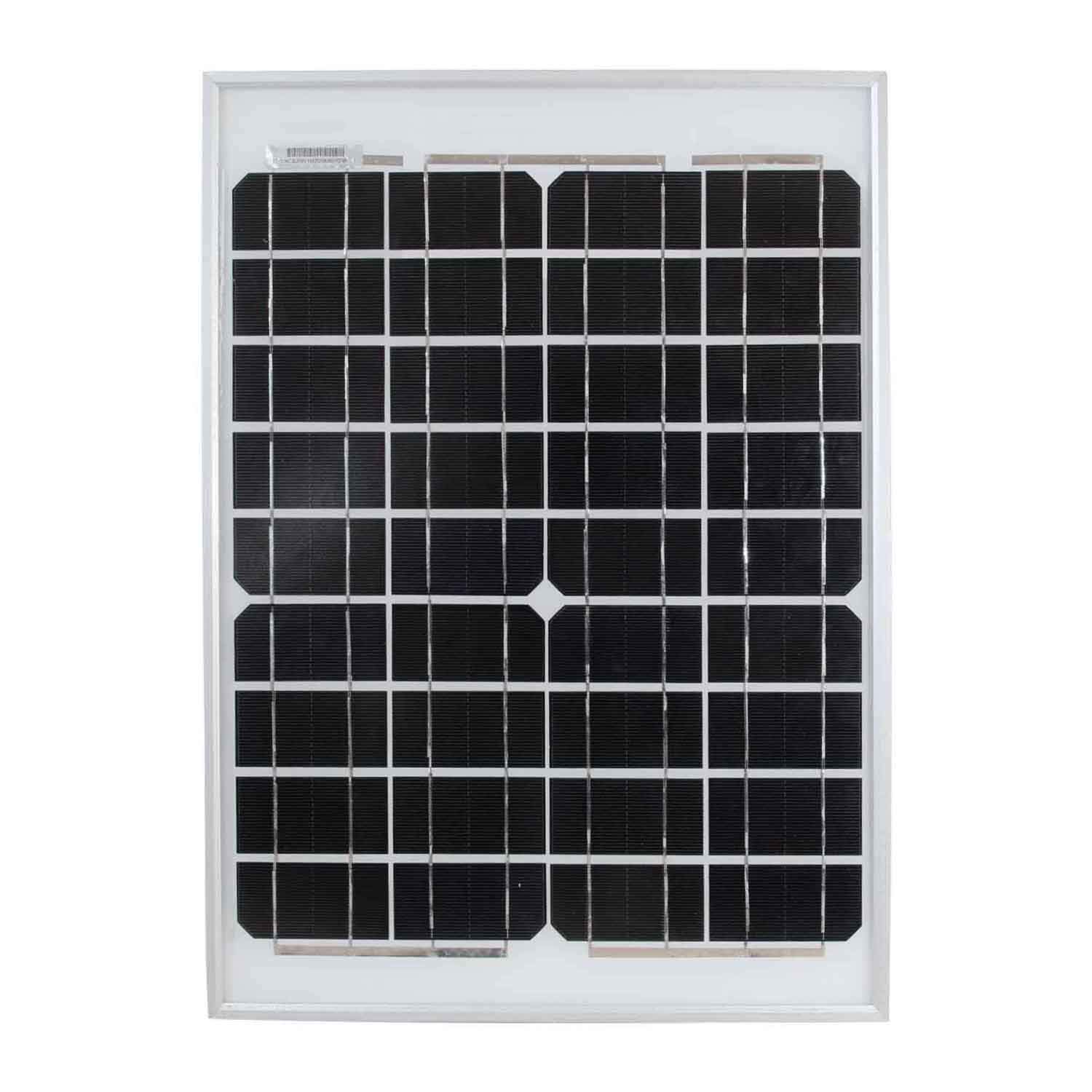 Lowenergie 20W Mono Solar Panel Premium Quality PV Photo-Voltaic Panel. Ideal for Caravans, Boats, Gardens, Camping & Motorhomes.