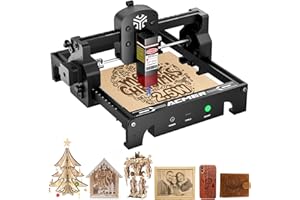 ACMER Laser Engraver Machine 2500mW S1 Portable Laser Cutter and Engraver CNC Machine for DIY,Wood,Metal,Acrylic,Leather,etc. (S1 2.5W)