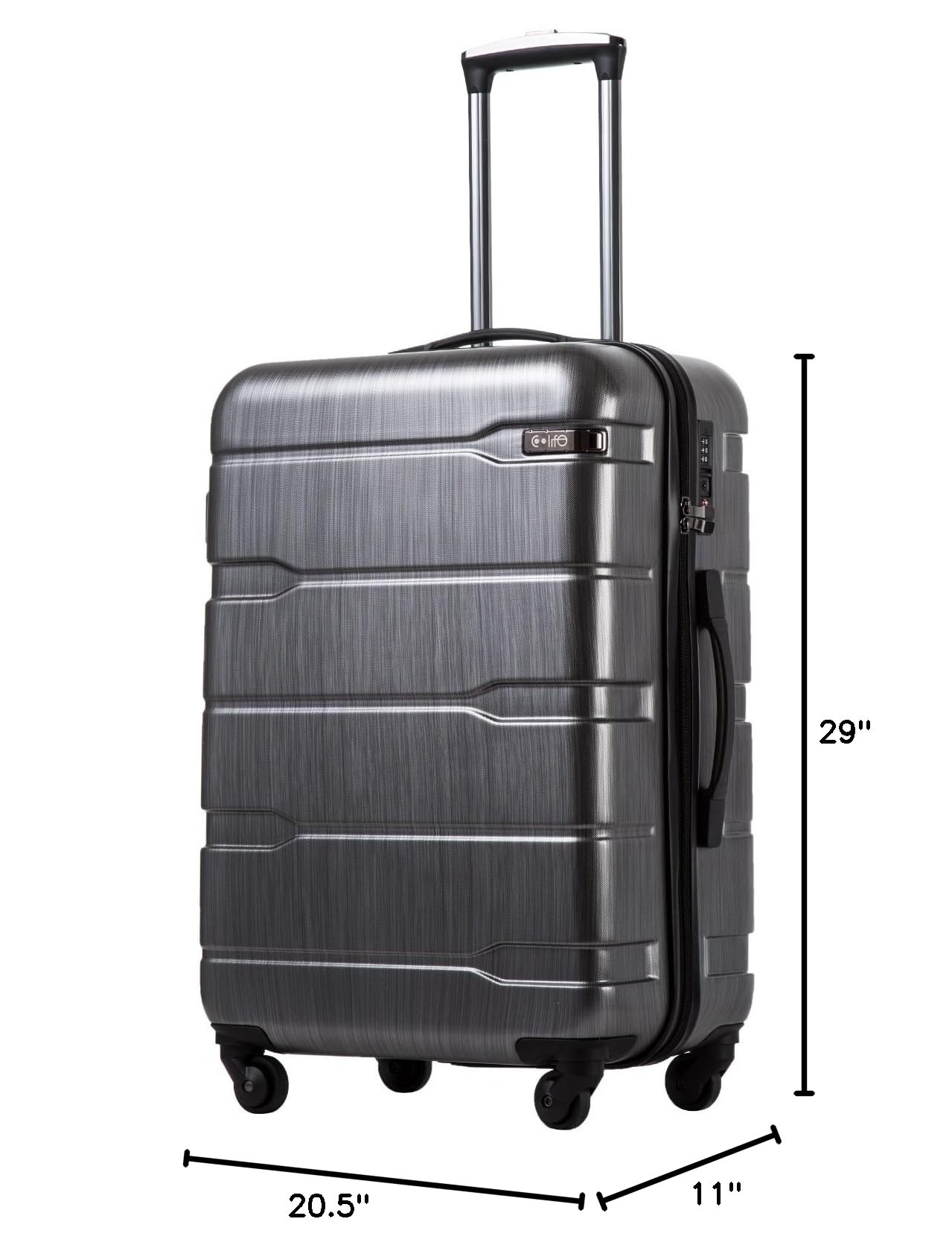 Coolife Luggage Expandable(only 28