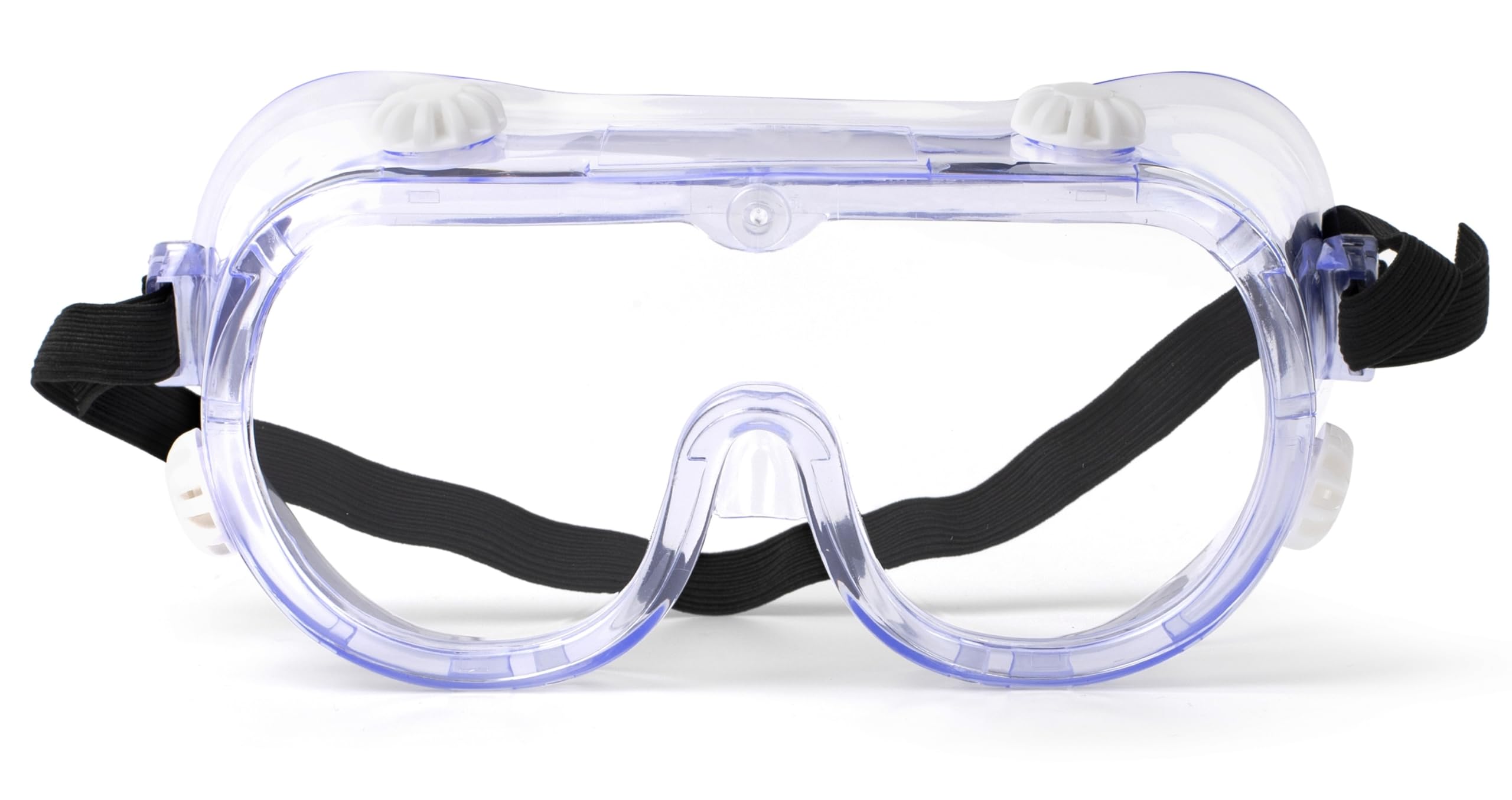 Photo 1 of keebomed Chemical Splash Impact Safety Goggle – Adjustable Soft PVC Frame, Clear Polyvinyl Chloride Lens, Reusable Eye Protection for Lab, Construction, Painting – 1?Pack, 1?Year Warranty