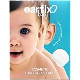 EarFix Baby Ear Corrector (8-Pack) &ndash; Gentle Ear Shaping Patches for Infants 3+ Months &ndash; Waterproof Hypoallergenic Ear Tape for Protruding, Prominent Ears