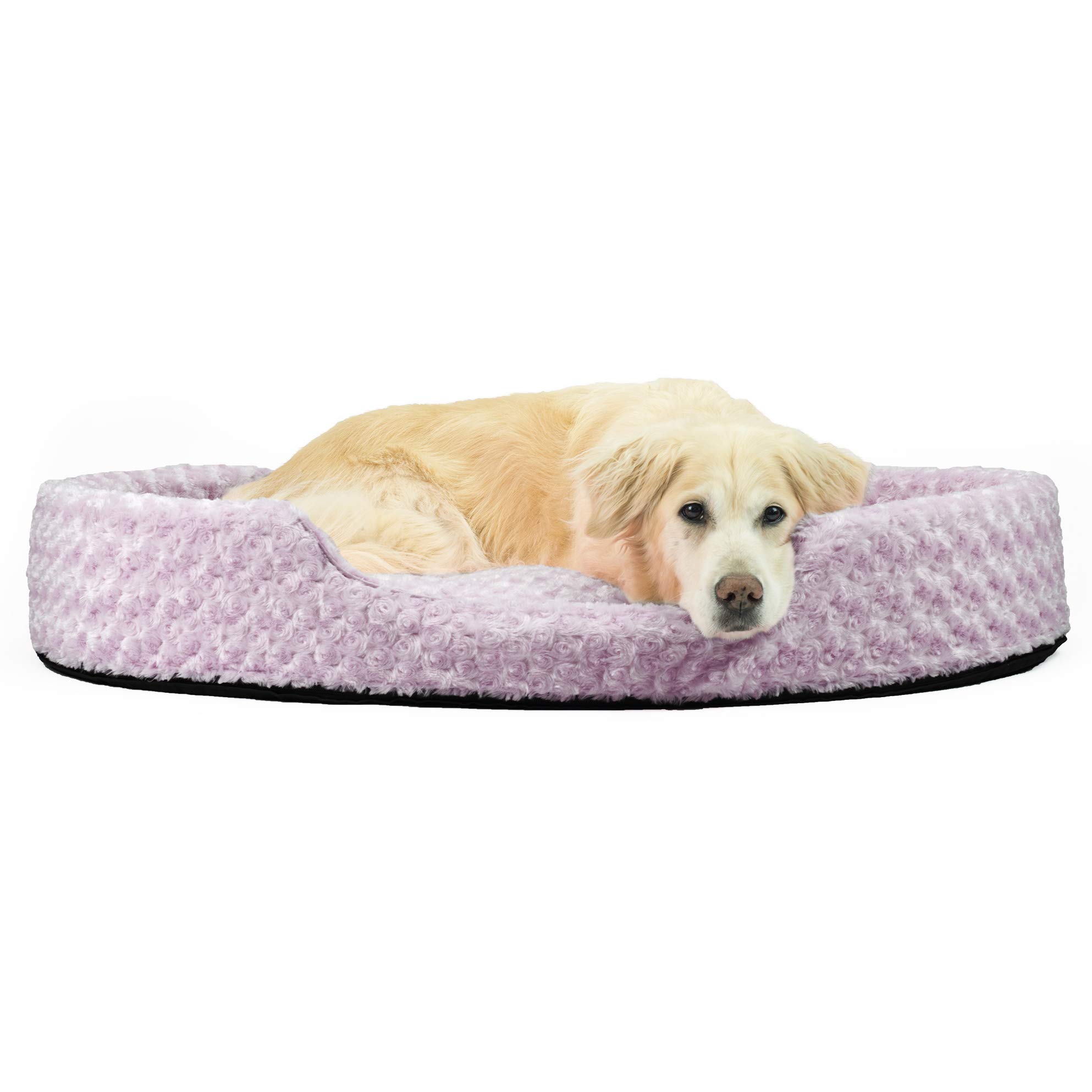 oval orthopedic dog bed
