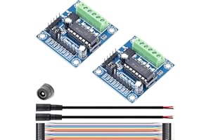 DKARDU 2 pcs L293D Motor Driver Expansion Board Mini 4CH 4 Channel Motor Drive Driver Shield L293 L293D Expansion Board Modul