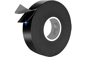 Ohayooz Extra Strong Double Sided Tape Heavy Duty 10FT, Very Sticky Adhesive Double Sided Mounting Tape Waterproof, Works Great Indoors and Outside, Walls, Automotive, Home Office Deco