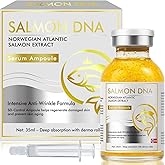 Salmon DNA Serum, Microneedling Ampoule for Wrinkles, Scars & Skin Repair for Face and Body, Intense Hydration & Anti-Aging Treatment