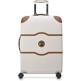 DELSEY PARIS Chatelet Air 2.0 Hardside Luggage with Spinner Wheels, Angora, Checked-Medium 24 Inch