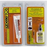 Labelle 2-Pack PTFE Lubricant for HO Scale &amp; Larger Trains &ndash; 106 Hi-Temp Grease + 107 Medium Oil &ndash; for Athearn, Atlas, Bachmann, Kato, Lionel, MTH, LGB, USA Trains &amp; More &ndash; Made in USA