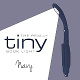 IF Really Tiny Book Light Navy – Compact Clip On Reading Lamp with Batteries view 2