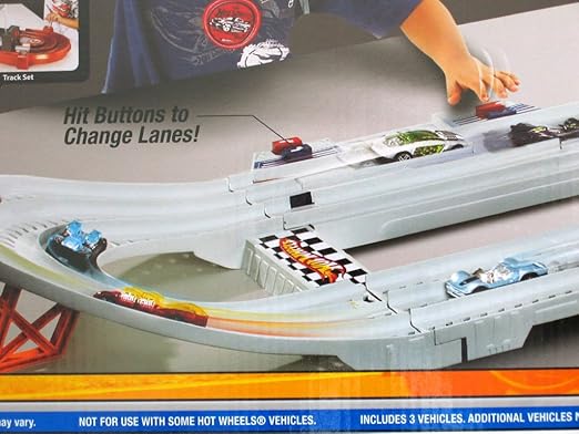 hot wheels 3 lane super speedway for sale