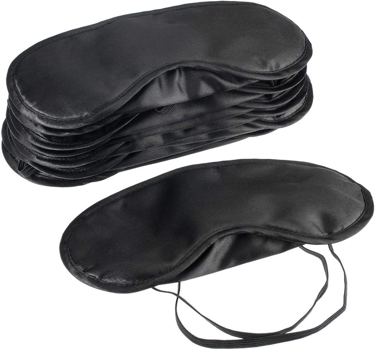 Sleep Mask 3D,9 Pack Soft Eye Mask Adjustable Blindfold Shade Eye Cover Block Light Aid for Sleeping Airline Travel Nap Men Women